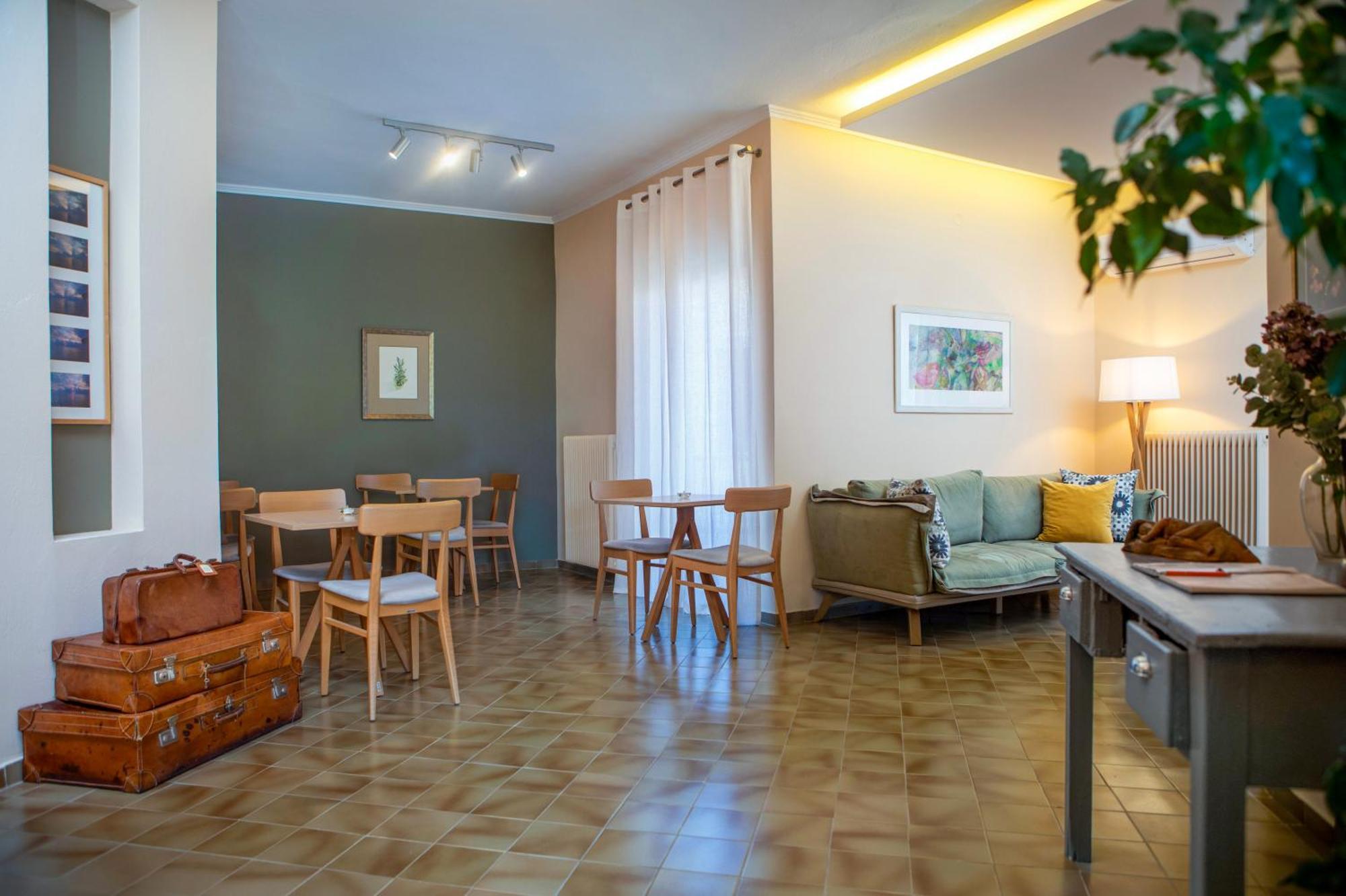 Galini Hotel Skála Eresoú Eksteriør bilde